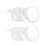 18pcs disposable needle tip dip wash cleaning cups for makeup tools 10
