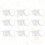 18pcs disposable needle tip dip wash cleaning cups for makeup tools 8