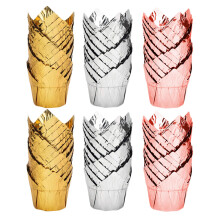100pcs small cake cup holders disposable baking decor