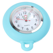 portable nurse watch unisex hanging fresh rope sky-blue no lanyard