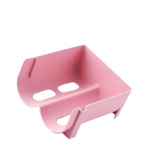 pink portable fridge shelf for beer and soda can storage