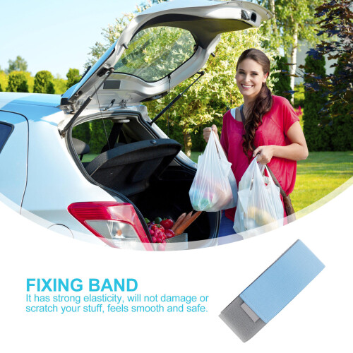 3 pcs car trunk extinguisher band luggage strap boot belt 2