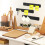 8 pcs felt pin board strips with push pins for memo display 10
