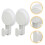 2pcs wall mount adhesive hooks for hanging, all-purpose sticky hooks 5