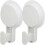 2pcs wall mount adhesive hooks for hanging, all-purpose sticky hooks 1