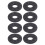 8pcs silicone guitar strap locks replacement blocks for guitars 7