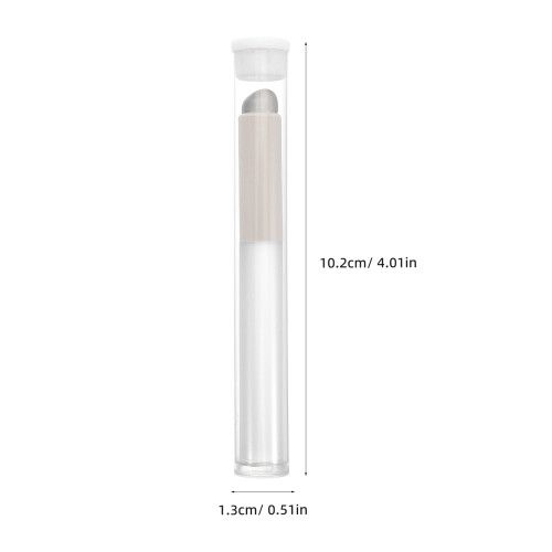 silicone lip brush applicator round head for lipstick gloss balm 1