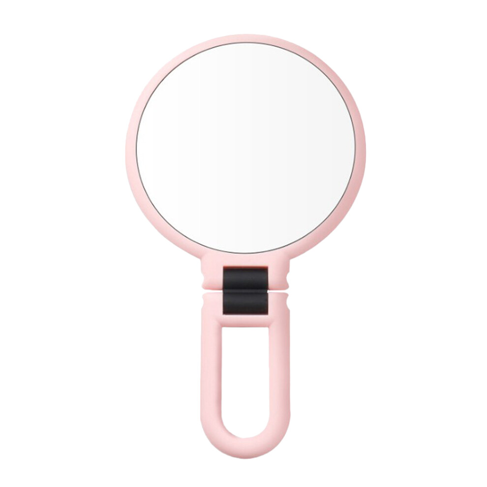 Iplusmile Pink Flexible Swivel Vanity Mirror Double Sided 15X Magnification Metal