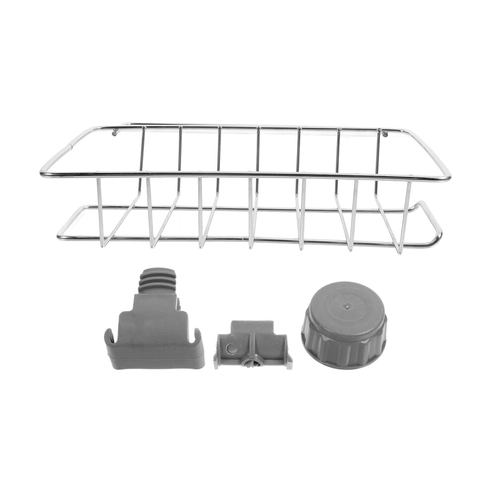 kitchen faucet sponge holder dishcloth towel draining rack-image-OPC-PKS657M-NEW