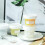 10pcs 100ml plastic ice cream cups with lid white 10