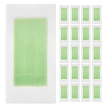 25pcs mini wax strips for women face hair removal portable convenient