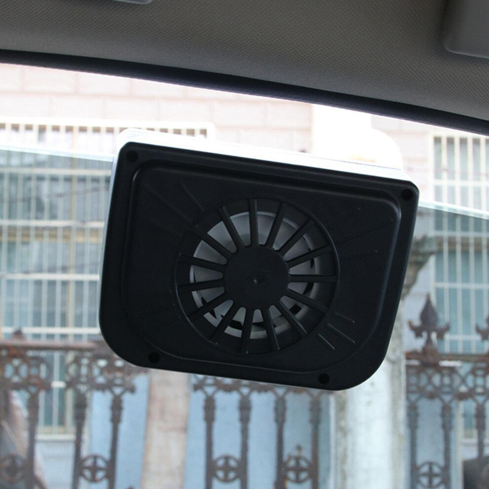 Car Window Fan Solar Powered Car Exhaust Fan Window Vent Solar Car Ventilator Small Radiator 9016109117939