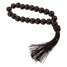 Dunkles Holz Perlenarmband Für Auto Innenraum Buddha Schutz