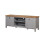 Timber Art Design UK Eaton TV Unit Stand 2 Doors + Shelf Grey & Oak 1