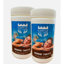 Castle Hot Tubs Bromine Tablets 100 x 20g Tablets Hot Tub Swimming Pool Spa 2kg
