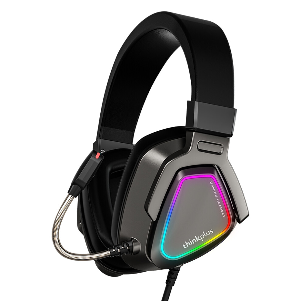 Lenovo Wired Gaming Headphone Dynamic Flexible Silicone Wrapping-image-OPC-PKS686T-NEW