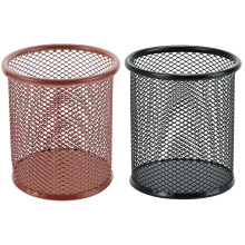 2St Rvs Pennenhouder Mesh, Desk Organizer Voor Kantoor En Thuis