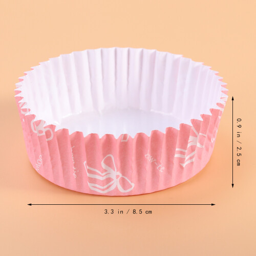 200pcs heat resistant cupcake wrappers, oil-proof baking liners 2