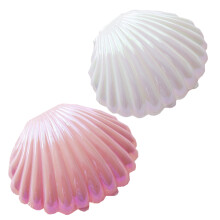 2Pcs Simulation Shell Photography Props With Storage Box