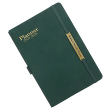 Planner 2025-2026 Vert PU Portable Pour Usage