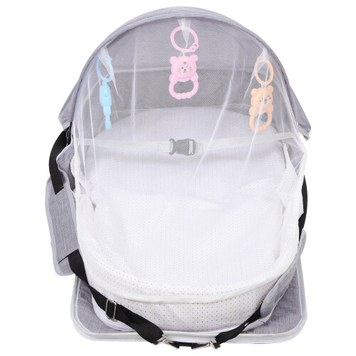 portable foldable backpack for travel and folding bed use