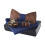 bow tie kerchief cufflink corsage set men's 3