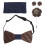bow tie kerchief cufflink corsage set men's 1