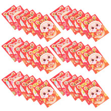60pcs 2025 snake year red envelopes for lunar new year wedding party