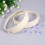 2pcs plastic hanging garbage bag holder with strong suction, beige 10
