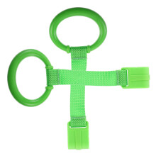 2Pcs Infant Pull Rings Baby Bed Hand Crib Hangers for Toddler Walking