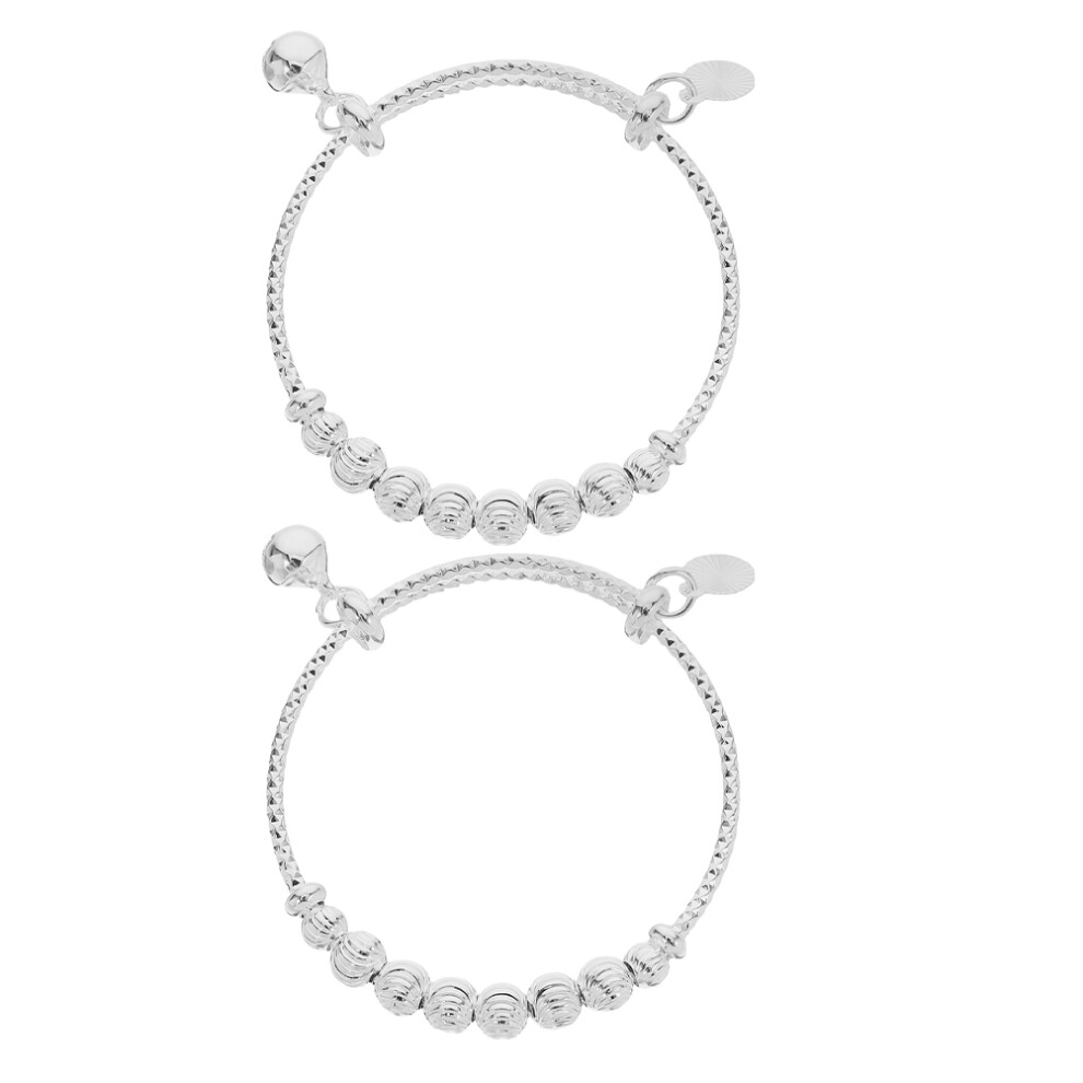 Photos - Bracelet 2pcs adjustable baby  with bell for newborns, infant gift
