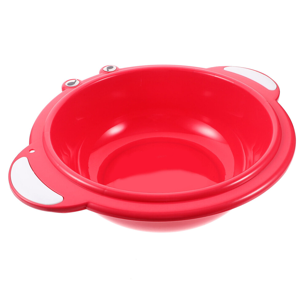 Round Plastic Washing Basin With Handles For Baby And Toddler Ohphcall