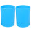 2Pcs Round Plastic Tabletop Pen And Makeup Brush Holder 7