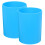 2Pcs Round Plastic Tabletop Pen And Makeup Brush Holder 3