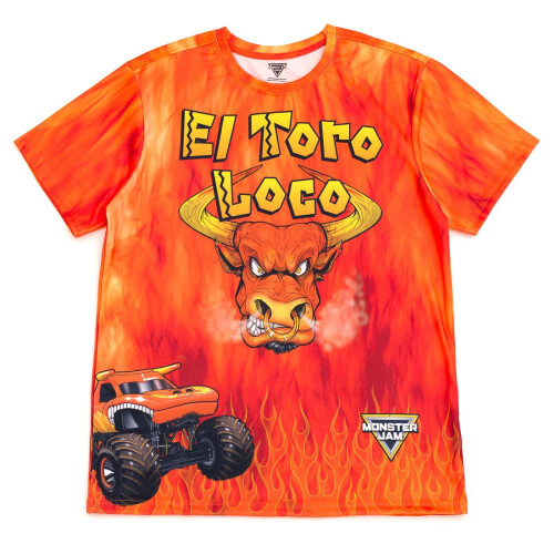 Monster Jam Monster Jam Son-uva Digger Μπλουζάκι για Μικρούς Αγόρια Μπλε 2T
