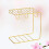 Golden Cup Storage Rack Stand Coffee Basket Holder Plating 11
