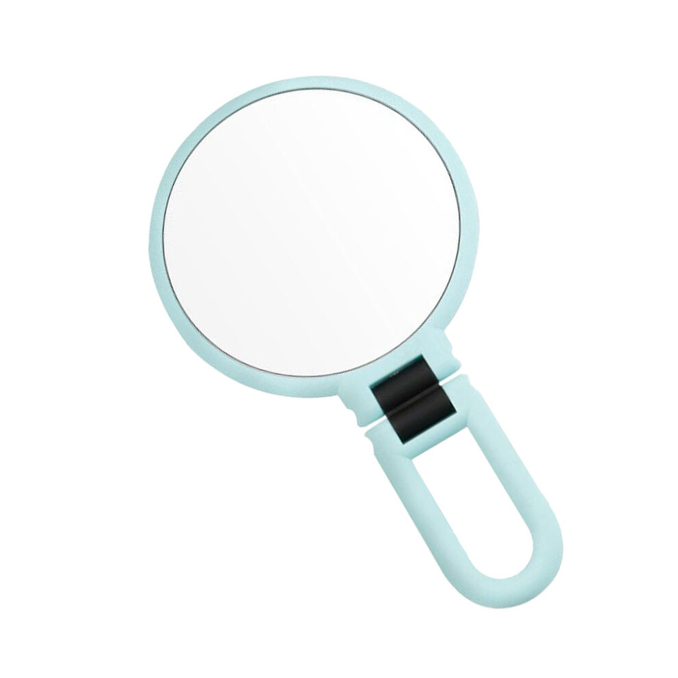 Happyyami Green Flexible Swivel Vanity Mirror Double Sided 15X Magnification Metal