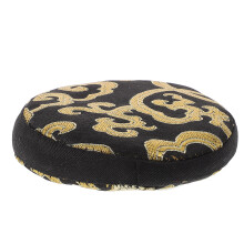Coussin Bol Chantant Tissu Brodé Yoga Antidérapant