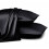 Satin Silk Pillow Cases, 50x75cm Black 2