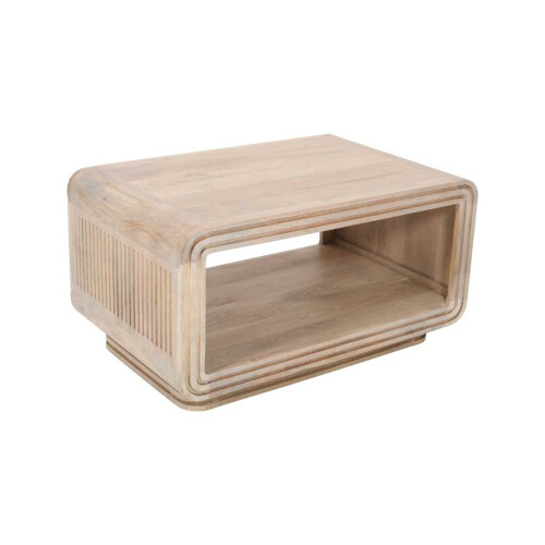 Hudson Carved Mango Wood Coffee Table 2