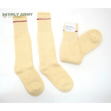 British Army 90% Wool Arctic Winter Socks Ecru