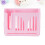 1Pc Pink Plastic Wall-Mounted Kitchen Chopsticks Holder Organizer 4