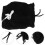 usb heating cap winter knitting hat with neck wrap multi-use 3