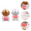 2pcs creative astronaut miniature figurines for home decoration 4