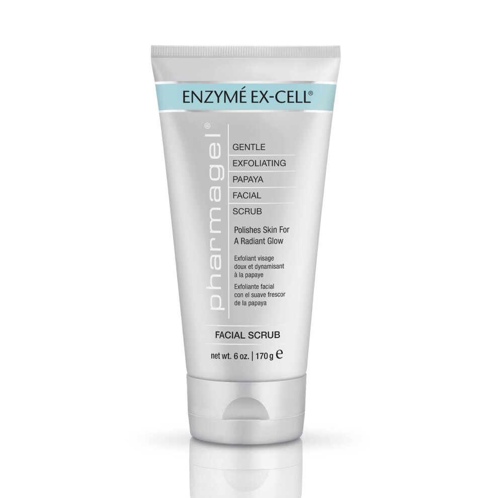 Pharmagel Enzyme Ex-Cell - Gentle Papaya Face Exfoliator Scrub For All