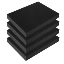 Grid Foam Cube Set Of 4, 300 X 300 X 50 Mm Tool Box And Camera Case Foam, Protective Foam For Tabletop Miniatures