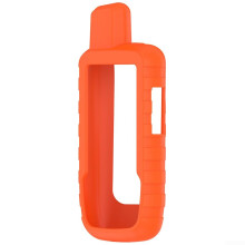 Silicone Cover Compatible with Garmin GPSMAP 66i 67i Scratch-Resistant Waterproof Secure-Fit Orange