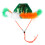 st. patricks day shamrock-cowboyhut, einheitsgröße, 1 2