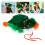 st. patricks day shamrock-cowboyhut, einheitsgröße, 1 4