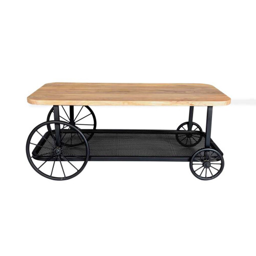 Craft Wheel Coffee Table 2